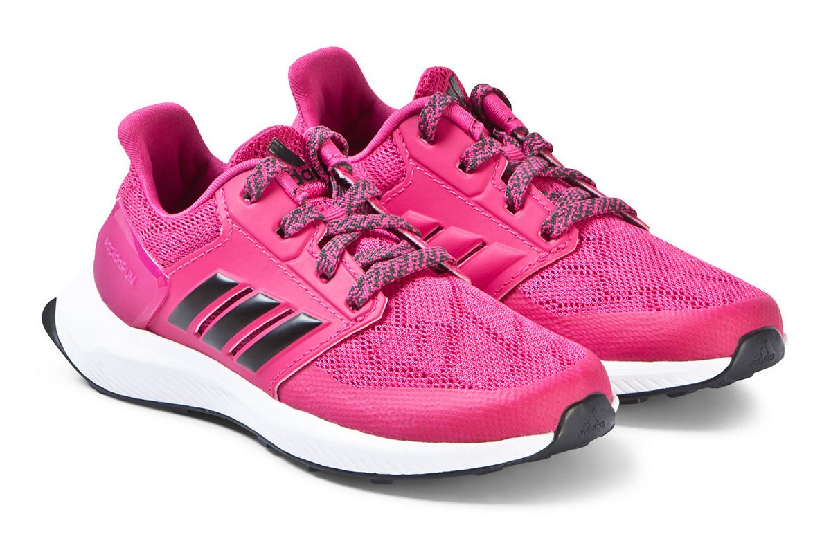 adidas Pink RapidaRun Trainers 1 adidas Pink RapidaRun Trainers