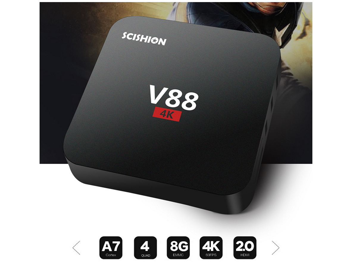 Zimtown Android 6.0 TV Box Rockchip RK3229 Quad Core 3 Zimtown Android 6.0 TV Box Rockchip RK3229 Quad Core - Ảnh 3